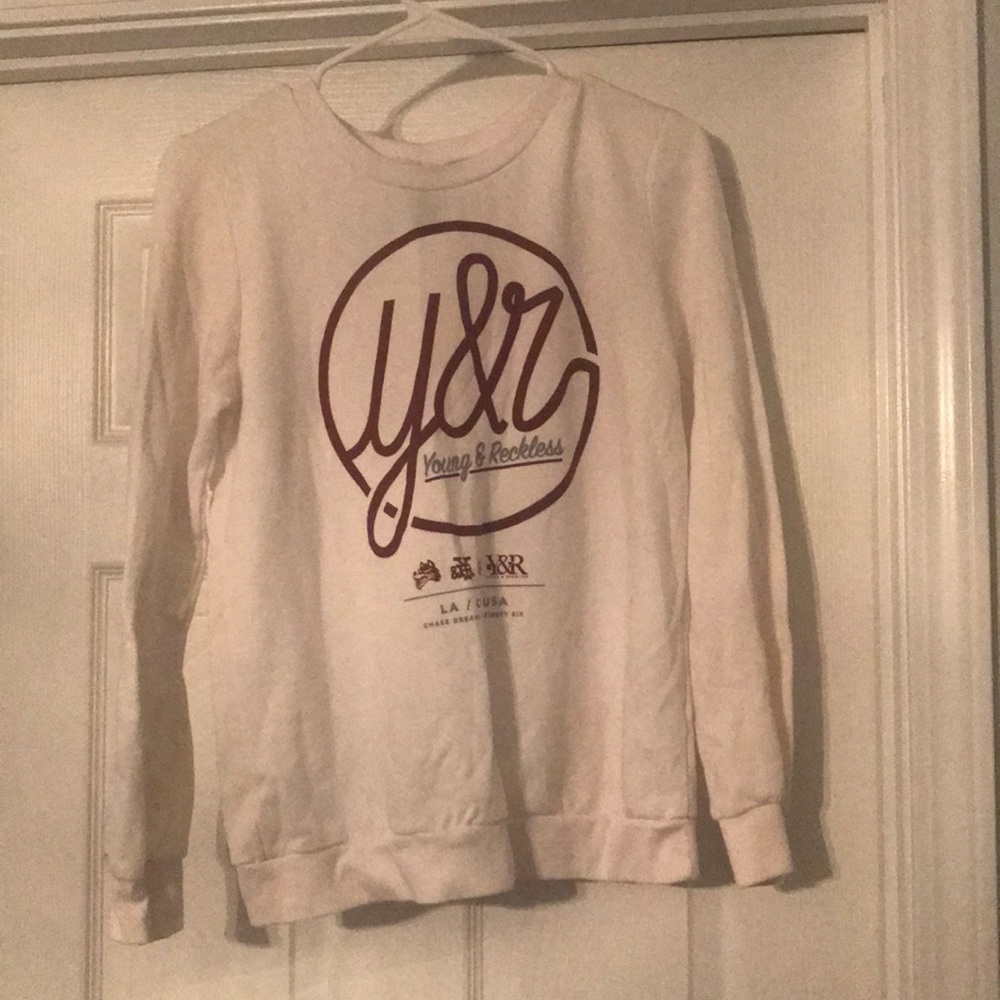 Young & reckless sweater